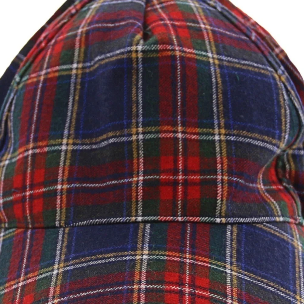 Janie and Jack 0-6 Mnths Plaid Hat New wtag